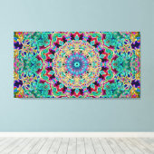 BullmasterGardian 40x21 Canvas Print (Insitu (Houten vloer))