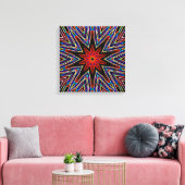 BullmasterGardian Impression sur toile 16×16 (Insitu(Salon))