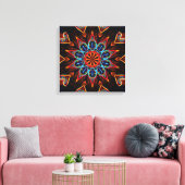 BullmasterGardian Impression sur toile 16×16 (Insitu(Salon))