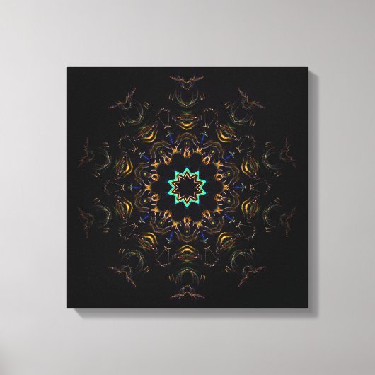 BullmasterGardian Impression sur toile 16×16 (Recto)