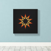 BullmasterGardian Impression sur toile 8x8 (Insitu (Plancher de Bois))