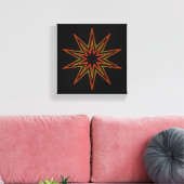 BullmasterGardian Impression sur toile 8x8 (Insitu(Salon))