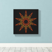 BullmasterGardian Impression sur toile 8x8 (Insitu (Plancher de Bois))