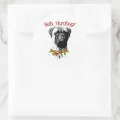 Bullmastiff Bah Humbug - Sticker (Sac)