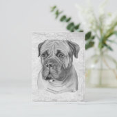 Bullmastiff Briefkaart (Staand voorkant)