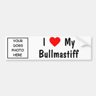 Bullmastiff Bumpersticker