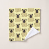 Bullmastiff Conception de chien (Gant de toilette)