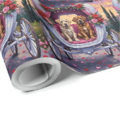 Bullmastiff Dog Valentine's Day Cadeaupapier (Rol Hoek)