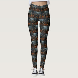 Bullmastiff Halloween Nacht Hondendelerie Leggings