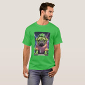 Bullmastiff-kikker T-shirt (Voorkant volledig)