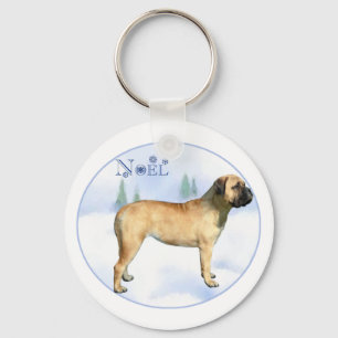 Bullmastiff Noel Sleutelhanger