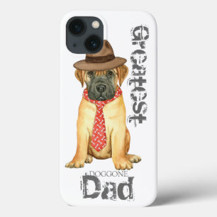 Bullmastiff papa iPhone 13 hoesje