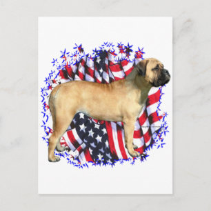 Bullmastiff Patriot Briefkaart