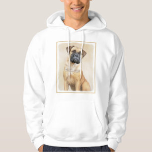 Bullmastiff-schildering - Kute Original Dog Art Hoodie