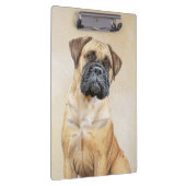 Bullmastiff-schildering - Kute Original Dog Art Klembord (Rechts)
