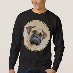 Bullmastiff-schildering - Kute Original Dog Art Trui
