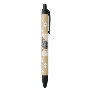 Bullmastiff-schilderingen - Oorspronkelijke dog-ku Zwarte Inkt Pen