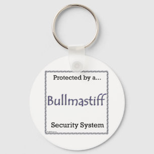 Bullmastiff Security System Sleutelhanger
