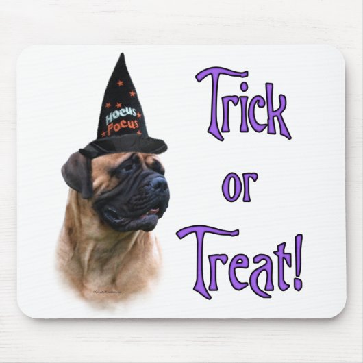 Bullmastiff Trick Muismat (Voorkant)