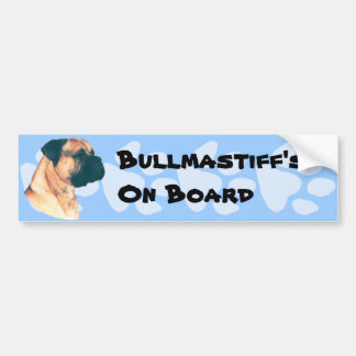 Bullmastiff's Rock! Bumpersticker