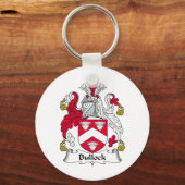 Bullock Family Crest Sleutelhanger (Voorkant)