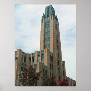 Bullocks Wilshire Building Art Deco Foto Poster