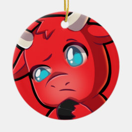 Bullpew-Sus Keramisch Ornament