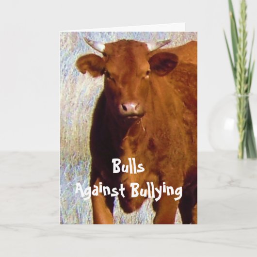 Bulls Against Pesten #4 van 7 Verschillende Kaart (Voorkant)