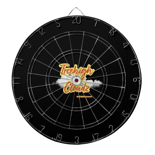 Bull's-Eye: A Treehigh Cloudz Dart Board Dartbord (Voorkant)