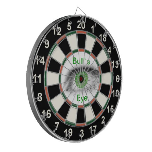 Bull's Eye Dart Board Dartbord (Voorkant Links)