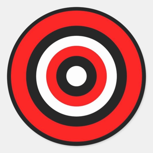 BULLS EYE Sticker (Devant)
