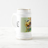  Bullseye Beer Stein Bierpul (Voorkant links)