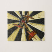 Bullseye Dart Board Legpuzzel (Horizontaal)