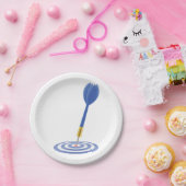 Bullseye Dart Papieren Bordje (Feest)