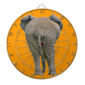 Bullseye de Bull Elephant's Butt! Dartbord (Voorkant)