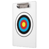 Bullseye-doelontwerp Klembord (Links)