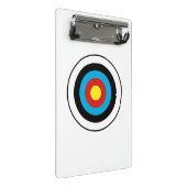 Bullseye-doelontwerp Mini Klembord (Schuin)