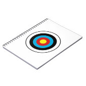 Bullseye-doelontwerp Notitieboek (Linkerzijde)