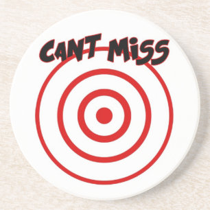 Bullseye onderzetter Cant Miss.
