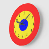 Bullseye Target Grote Klok (Hoek)