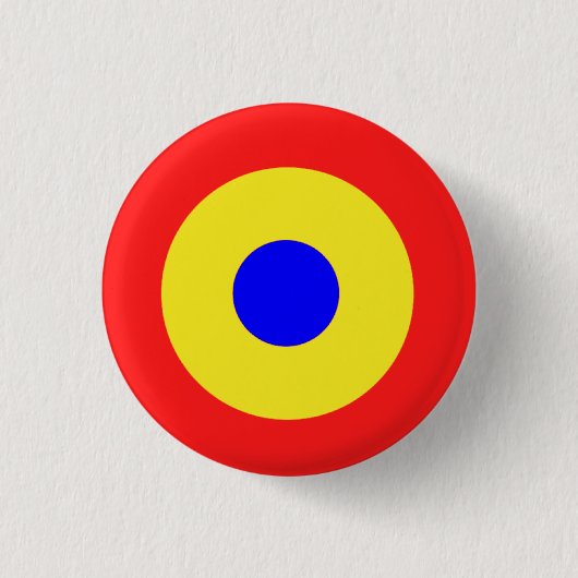 Bullseye Target Ronde Button 3,2 Cm (Voorkant)