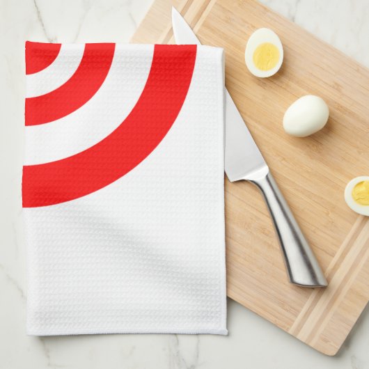 Bullseye Theedoek (Quarter Fold)