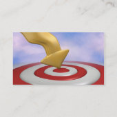 Bullseye. Visitekaartje (Achterkant)