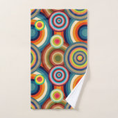 Bullseyes colorés (Serviette à main)