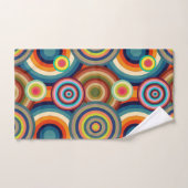 Bullseyes colorés (Serviette à main)