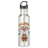 Bullsheet Highland Koe Funny Ghost Waterfles (Voorkant)