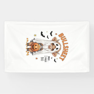 Bullsheet Hoogland Koe Grappige Geest Spandoek