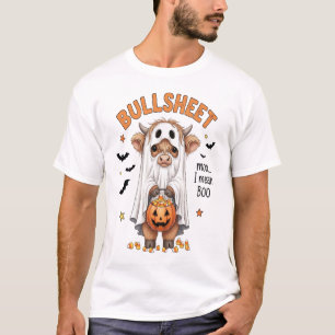 Bullsheet Schotse Hooglander Koe Functie Fantasie T-shirt