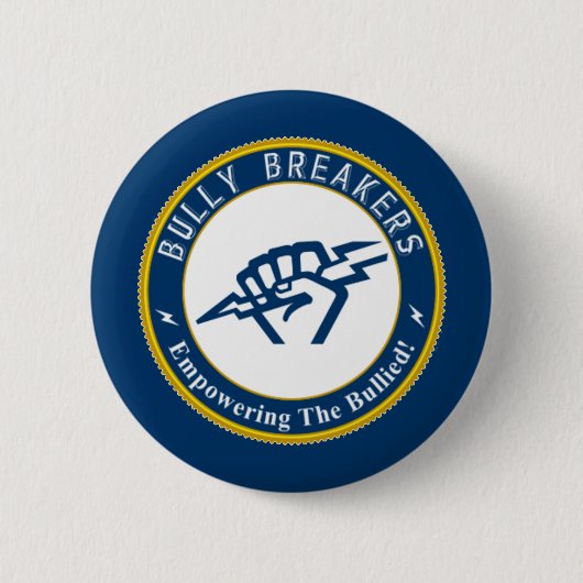 Bully Breaker Official Merchandise Ronde Button 5,7 Cm (Voorkant)