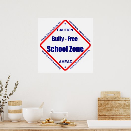 Bully - Free School Poster (Keuken)